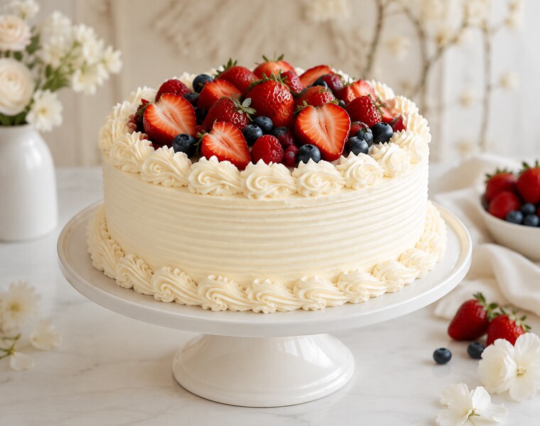 Josephine — Cremetorte mit Beeren